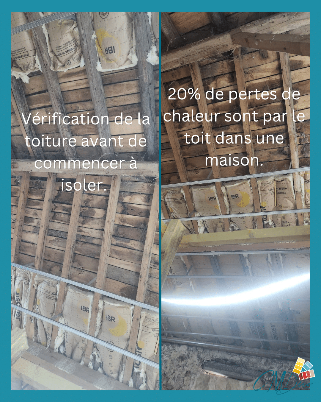Planchers d'étage reconstruits dans la maison de village en rénovation
